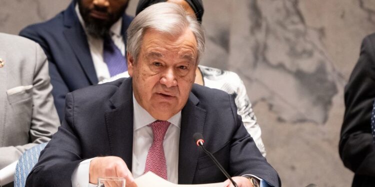 ONU : António Guterres alerte sur un risque d’embrasement incontrôlable au Moyen-Orient