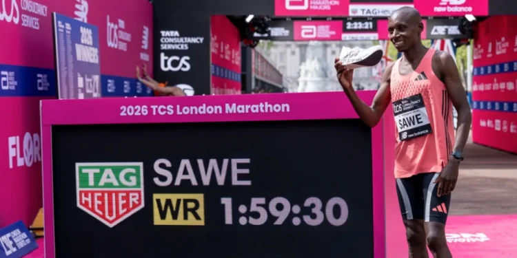 Sabastian Sawe, 1h59’30” à Londres : quand le Kenya fait basculer le marathon dans une autre ère