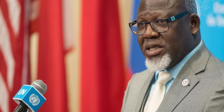 ONU : Zénon Ngay Mukongo présente le processus d’élection du prochain Secrétaire général des Nations Unies