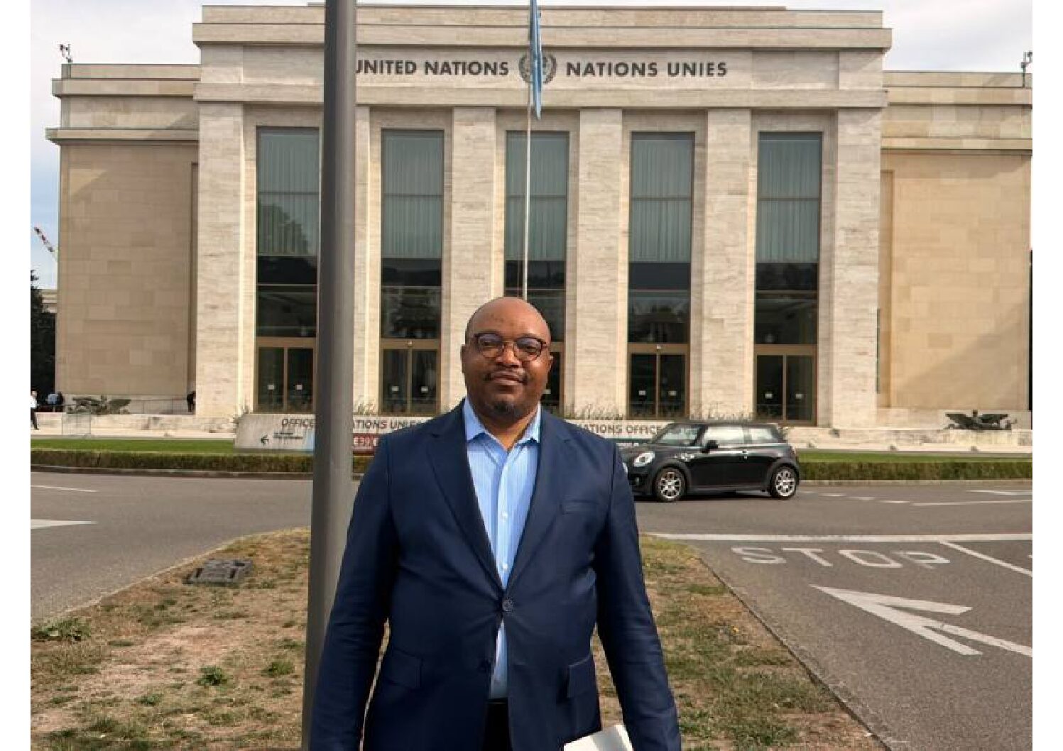 Cobalt : à Genève, Héritier Mpiana Pierre porte la réponse sociale de la RDC au travail des enfants