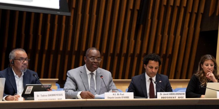 À Genève, Paul Empole Efambe porte la voix de la RDC au cœur de la riposte internationale contre Ebola