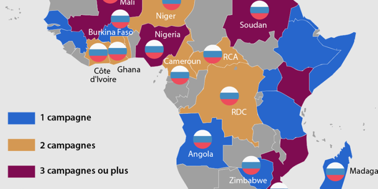 Afrique : la Russie intensifie sa guerre informationnelle pour consolider son influence