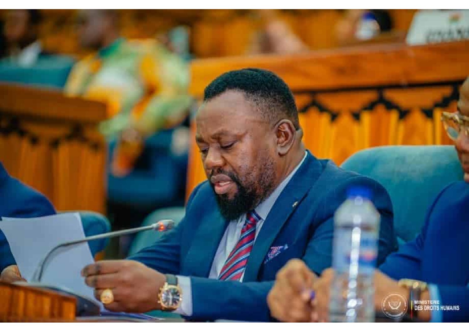 Le Ministre des droits humains Samuel MBEMBA accuse le Rwanda et Joseph KABILA à l’Union Africaine