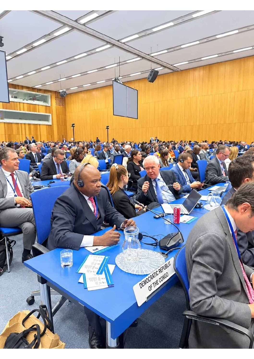 COP13 à Vienne : Alexis Munungi Leki porte le plaidoyer de la RDC contre la criminalité transnationale organisée