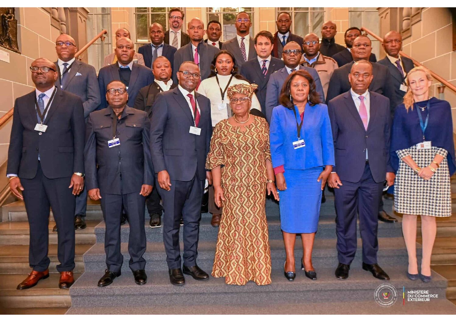 OMC : Julien Paluku échange avec Ngozi Okonjo-Iweala sur la modernisation du commerce congolais